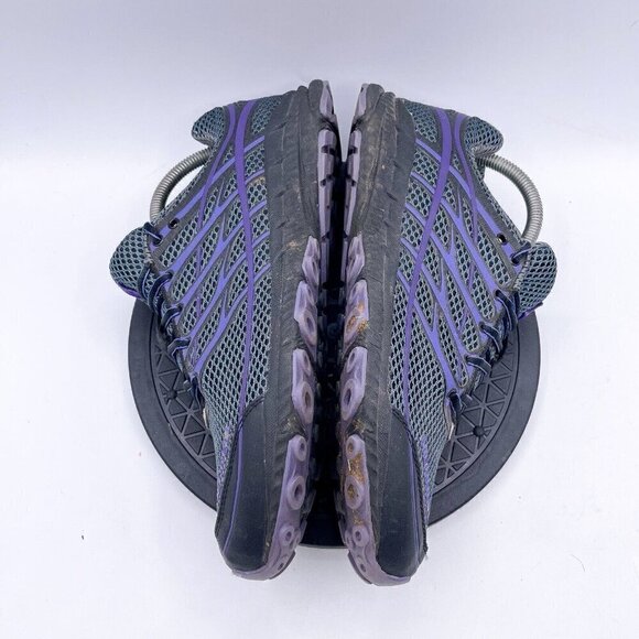Merrell Bare Access Womens Trail Running Shoes Grey Pueple Vibram Soles Size 10 - Picture 5 of 9